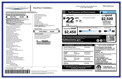 2024 Chrysler Pacifica Touring L
