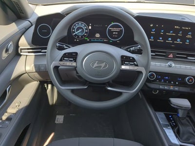 2024 Hyundai Elantra Hybrid Blue
