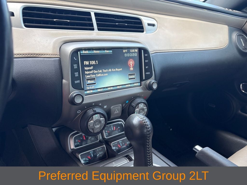 2015 Chevrolet Camaro 2LT 2LT