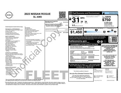 2023 Nissan Rogue SL Intelligent AWD