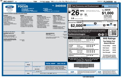 2015 Ford Focus ST