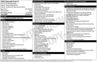 2025 Chevrolet Trax LT