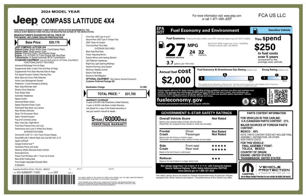 2024 Jeep Compass Latitude