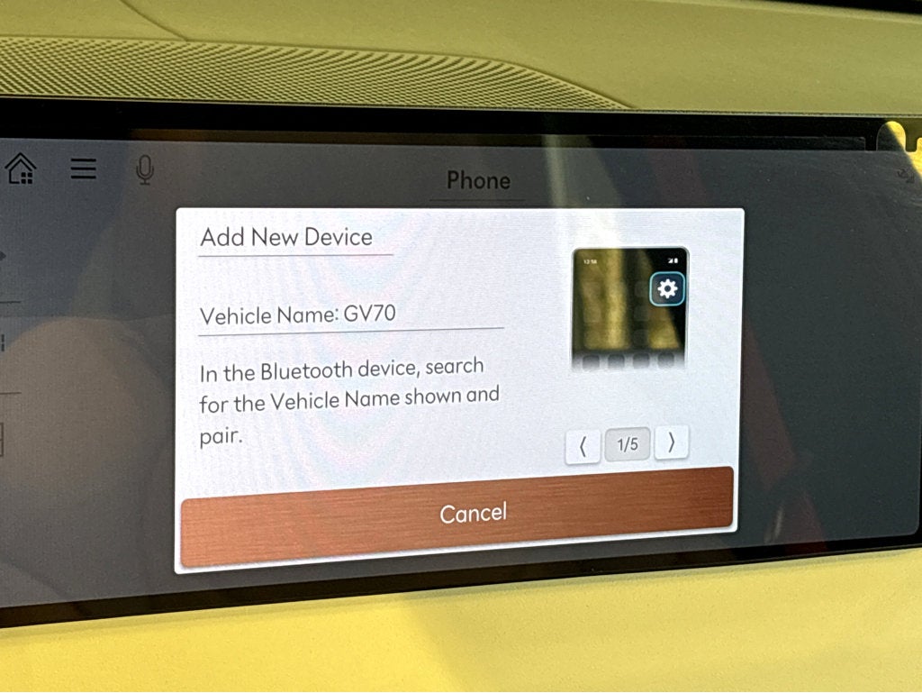 2026 Genesis GV70 3.5T Sport Prestige