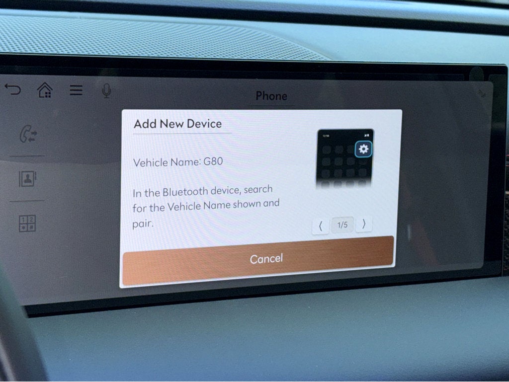 2026 Genesis G80 2.5T Sport Prestige