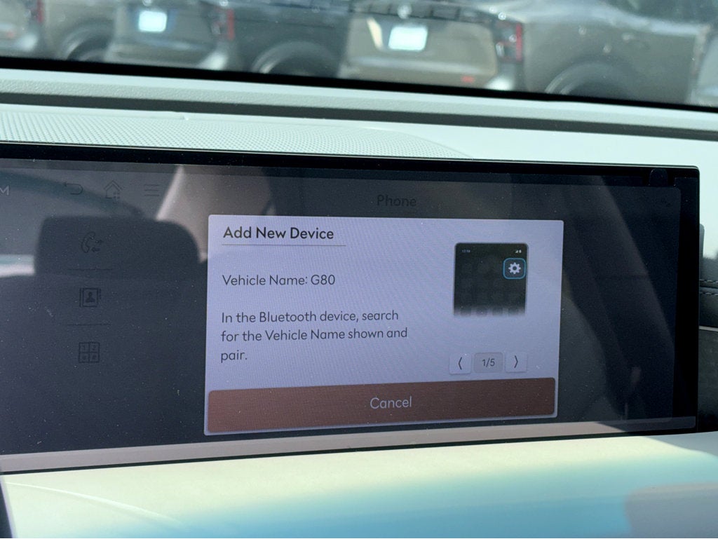 2026 Genesis G80 2.5T Sport Prestige