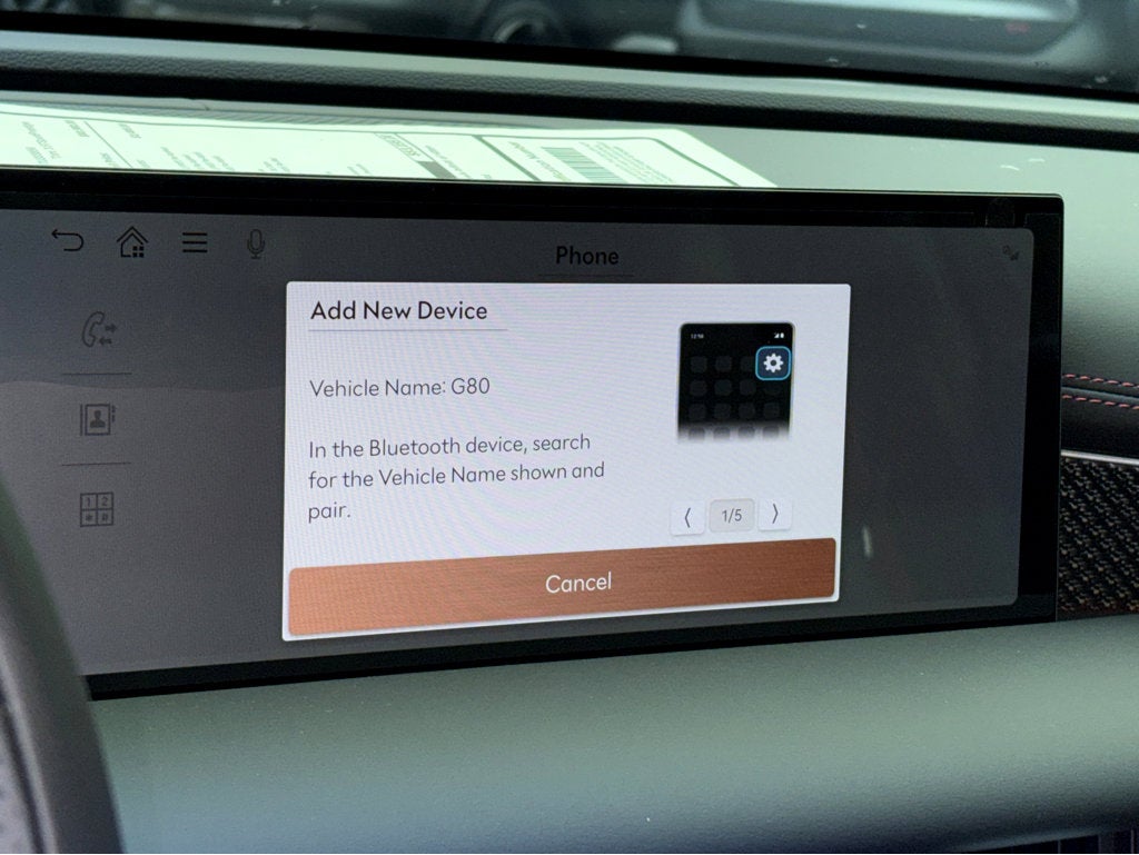 2026 Genesis G80 2.5T Sport Prestige