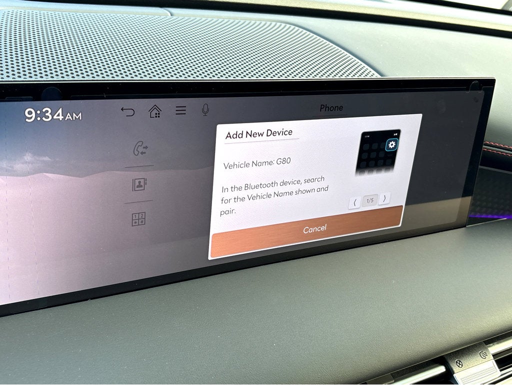 2026 Genesis G80 2.5T Sport Prestige