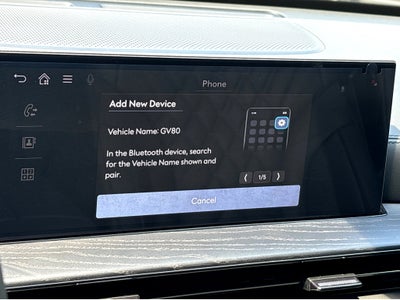 2026 Genesis GV80 Coupe 3.5T e-SC Prestige Black