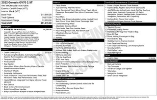 2022 Genesis GV70 2.5T