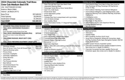 2024 Chevrolet Colorado Trail Boss