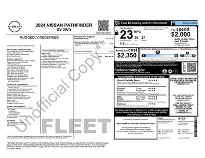 2024 Nissan Pathfinder SV