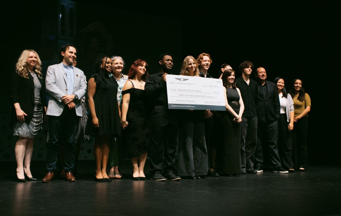 Genesis Inspiration Foundation check presentation